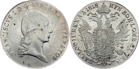 Franz I. (II.), 1 Thaler 1818, V, Venice