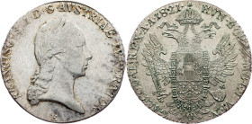 Franz I. (II.), 1 Thaler 1821, E