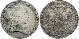 Franz I. (II.), 1 Thaler 1822, B, Kremnitz