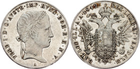 Ferdinand V., 1 Thaler 1842, A, Vienna