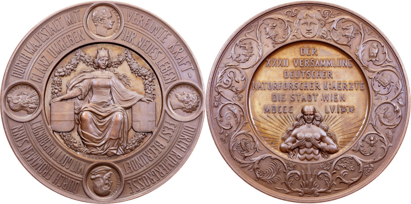 Franz Joseph I., Medal 1856, Karl Radnitzky Habsburg, Franz Joseph I., Medal 185...