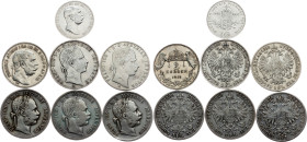 Franz Joseph I., Silver Lot 1858-1912