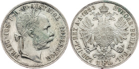 Franz Joseph I., 1 Gulden 1883, Vienna