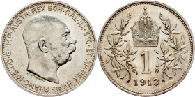 Franz Joseph I., 1 Krone 1913, Vienna