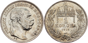 Franz Joseph I., 1 Korona 1914, KB