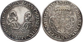 Johann Christian und Johann Seyfried, 1 Thaler 1658, Krumau