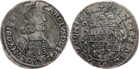 Charles II of Liechtenstein, 3 Kreuzer 1665, Kremsier