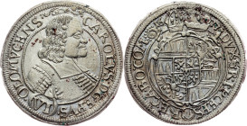 Charles II. of Liechtenstein, 6 Kreuzer 1677, Kremsier