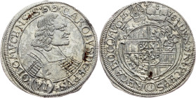 Charles II. of Liechtenstein, 6 Kreuzer 1678, Kremsier