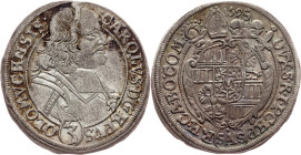 Charles II of Liechtenstein, 3 Kreuzer 1695, SAS