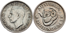 Australia, 1 Shilling 1943, San Francisco