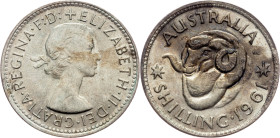 Australia, 1 Shilling 1961