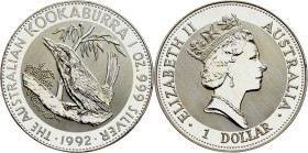 Australia, 1 Dollar (1 Oz) 1992, Kookaburra