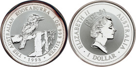 Australia, 1 Dollar (1 Oz) 1998, Kookaburra