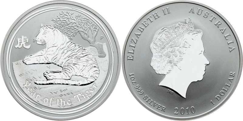 Australia, 1 Dollar (1 Oz) 2010, Lunar Series II. - Year of the Tiger Australia,...