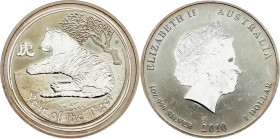 Australia, 1 Dollar (1 Oz) 2010, Lunar Series II. - Year of the Tiger