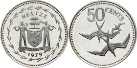 Belize, 50 Cents 1979, Wawa (Pennsylvania)