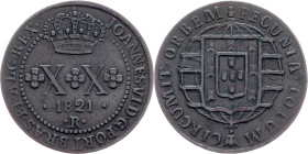 Brazil, 20 Reis 1821