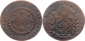 Brazil, 40 Reis 1829