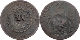 Brazil, 40 Reis 1830