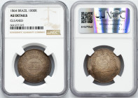 Brazil, 1000 Reis 1864