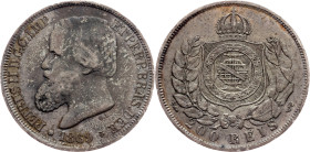 Brazil, 200 Reis 1869