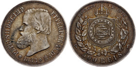 Brazil, 500 Reis 1888