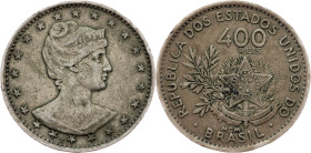 Brazil, 400 Réis 1901, Rio de Janeiro