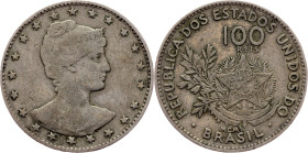 Brazil, 100 Réis 1901, Rio de Janeiro