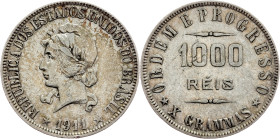 Brazil, 1000 Reis 1911