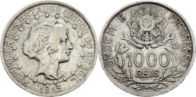 Brazil, 1000 Reis 1913