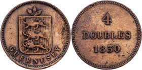 Guernsey, 4 Doubles 1830, Handsworth