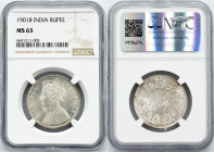 British India, 1 Rupee 1901, B