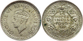 British India, 1/4 Rupee 1945, Bombay