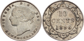 Canada, 10 Cents 1896, London