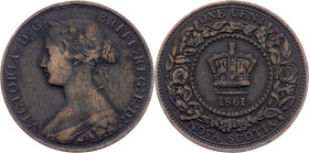 Canada, 1 Cent 1861, London