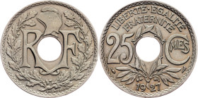 France, 25 Centimes 1927