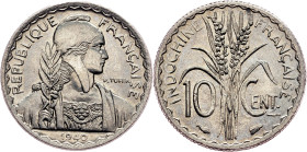 French Indochina, 10 Centimes 1940, Paris