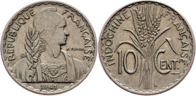French Indochina, 10 Cents 1941, S