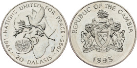 Gambia, 20 Dalasis 1995