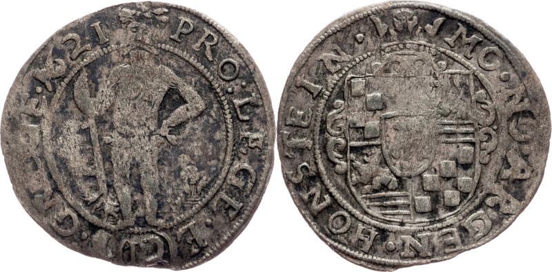 Germany, 12 Kreuzer 1621 Germany, Hohnstein, Friedrich Ulrich, 12 Kreuzer 1621, ...