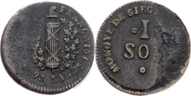 Germany, 1 Sol 1793, RARE