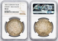Germany, 1 Conventionsthaler 1836, G, Dresden