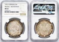 Germany, 5 Mark 1901, A