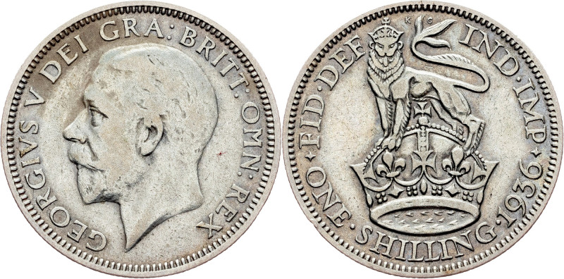 Great Britain, 1 Shilling 1936, London Great Britain, George V., 1 Shilling 1936...