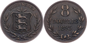Guernsey, 8 Doubles 1893, Heaton