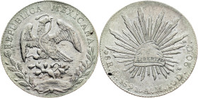 Mexico, 8 Reales 1891, Mo AM
