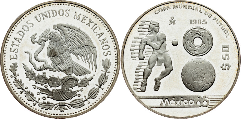 Mexico, 50 Pesos 1985 Mexico, United Mexican States, 50 Pesos 1985, 16,807 g, Ag...