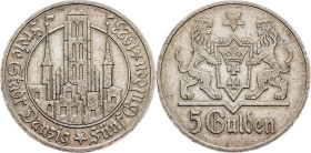 Poland, 5 Gulden 1923