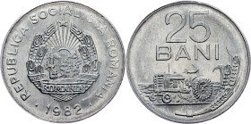 Romania, 25 Bani 1982